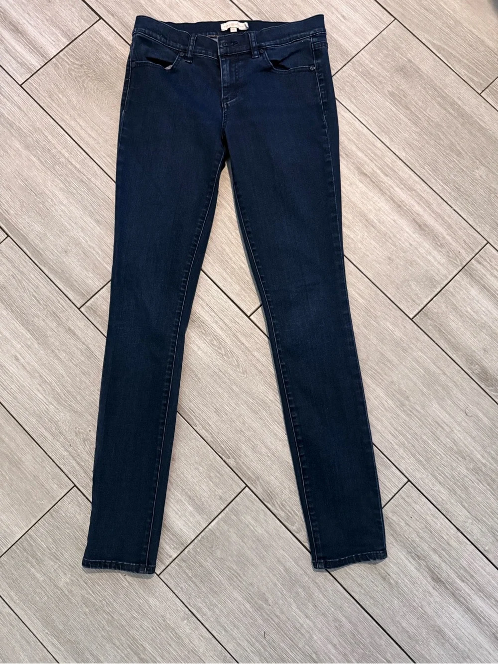 Tory Burch Navy Skinny Jeans